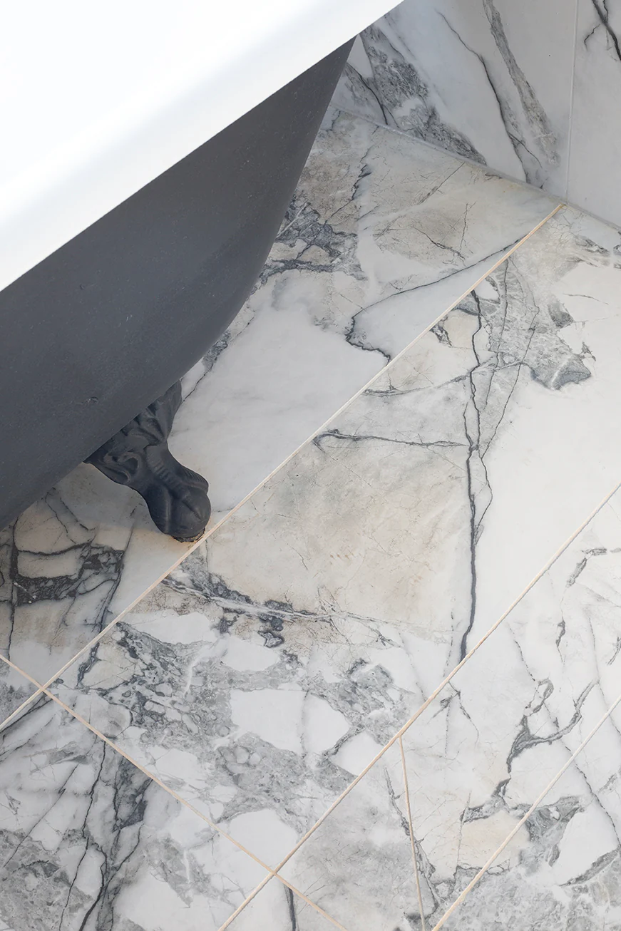 Athena Marble Effect Porcelain Tiles - Image 6