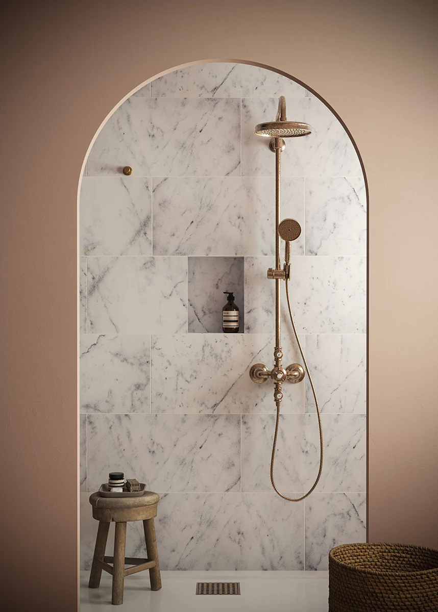 Carrara Bianco Honed Marble Tiles - Image 8