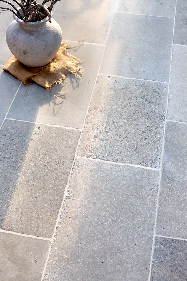 Clermont Gris® Aged Tumbled Limestone Tiles - Image 11
