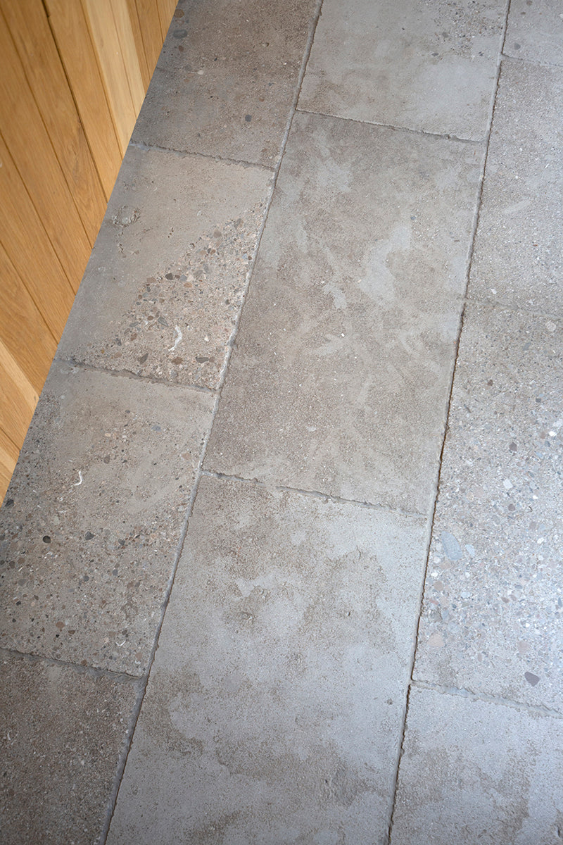 Clermont Gris® Aged Tumbled Limestone Tiles - Image 14