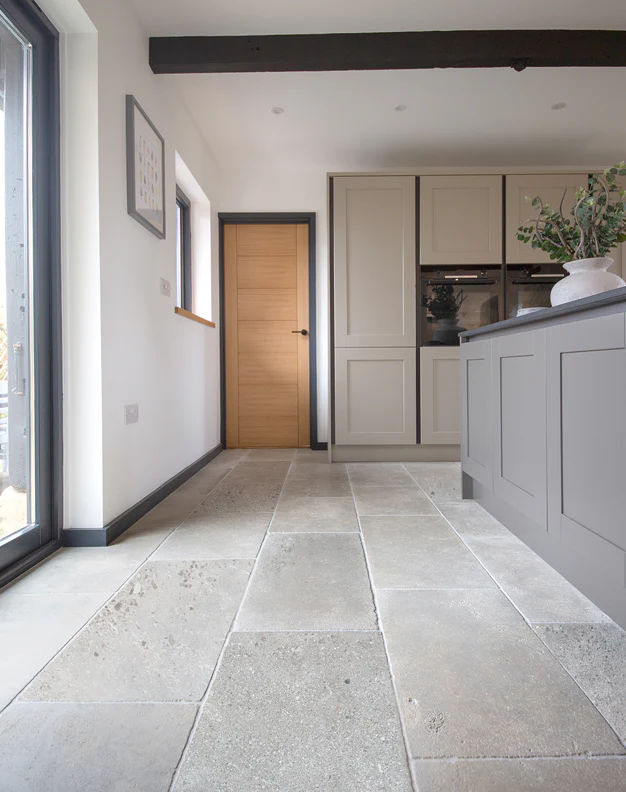 Clermont Gris® Aged Tumbled Limestone Tiles - Image 5