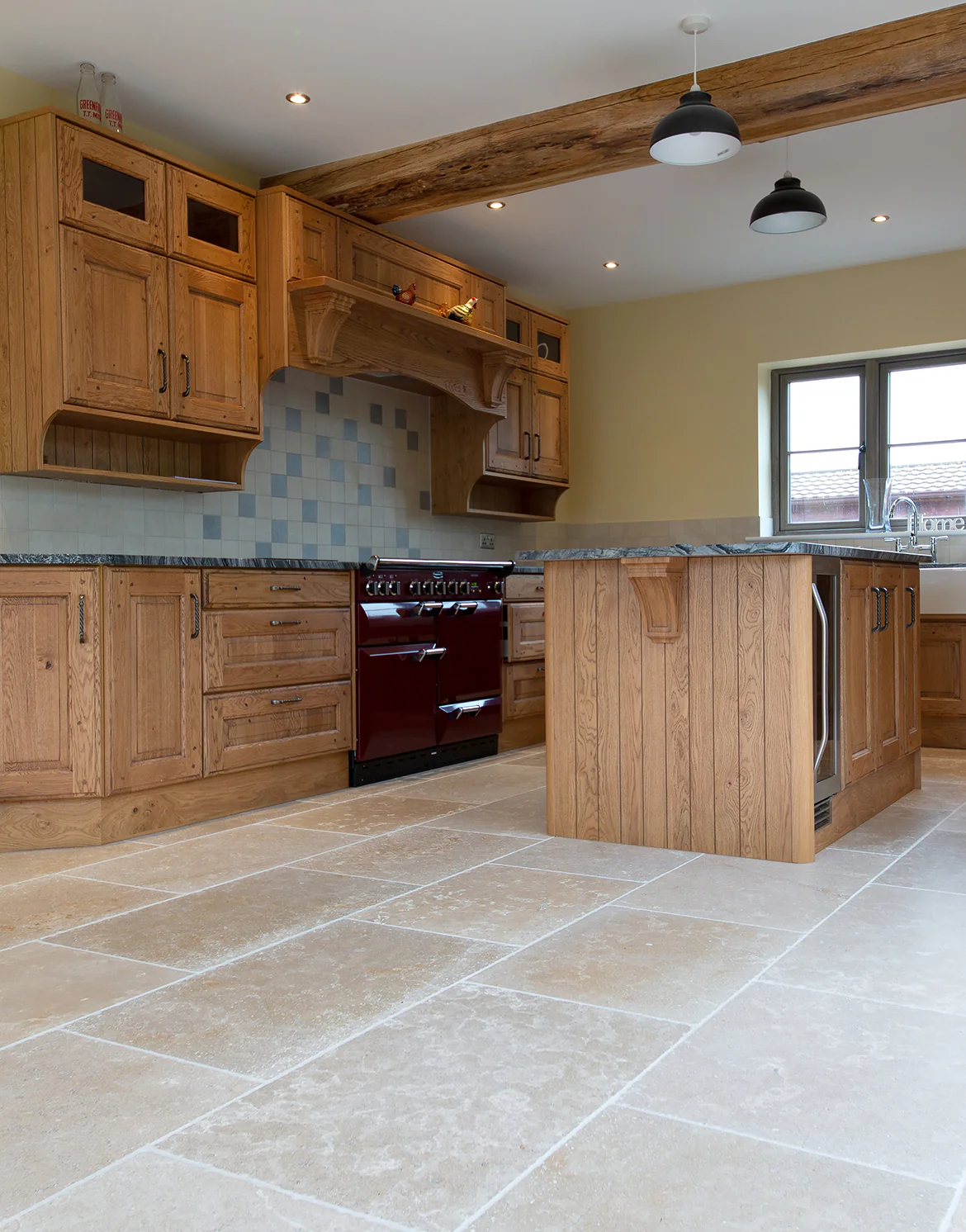 Dijon Blend Tumbled Limestone Tiles - Image 11