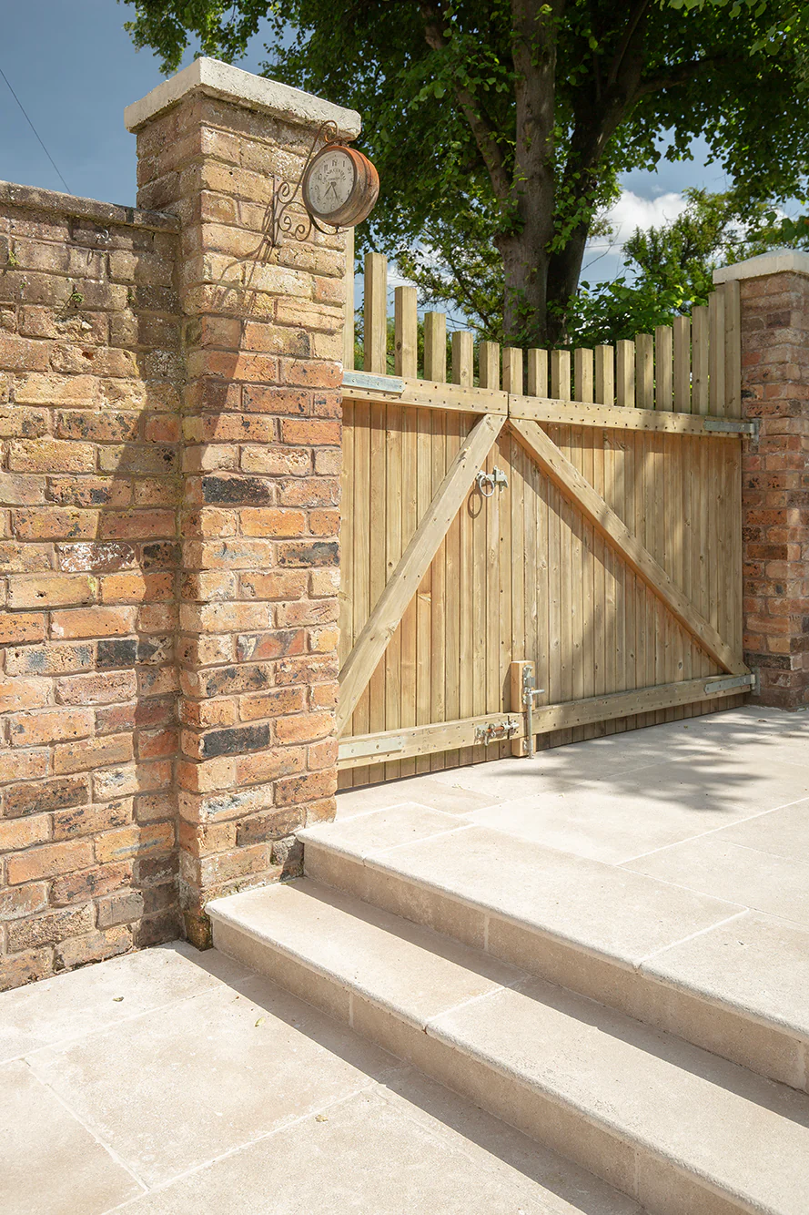 Dijon Seasoned Limestone Bullnose Step - Image 3