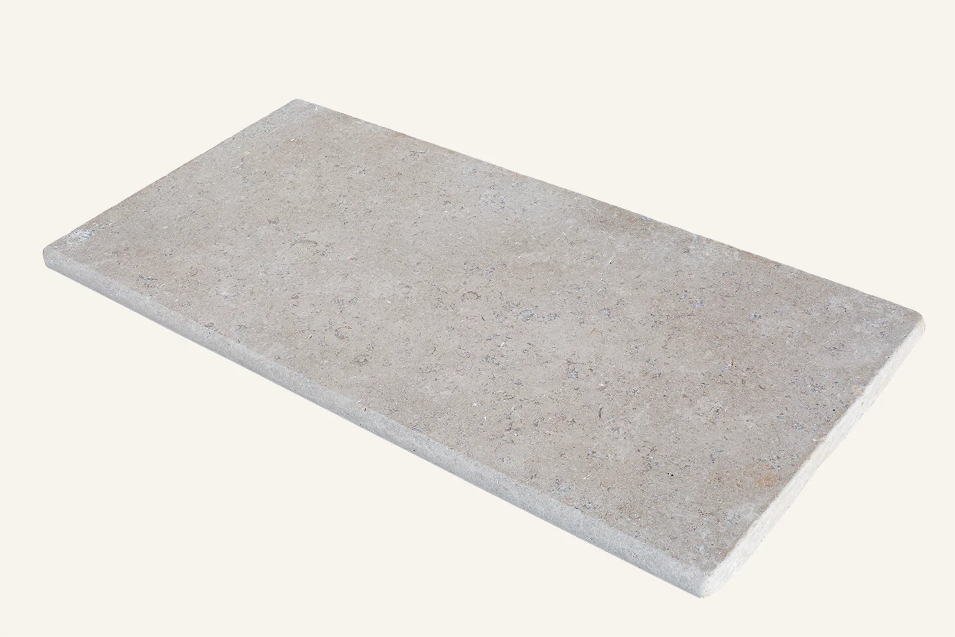Dijon Tumbled Limestone Bullnose Step - Image 5