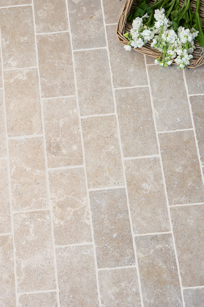 Dijon Tumbled Limestone Pavers - Image 17