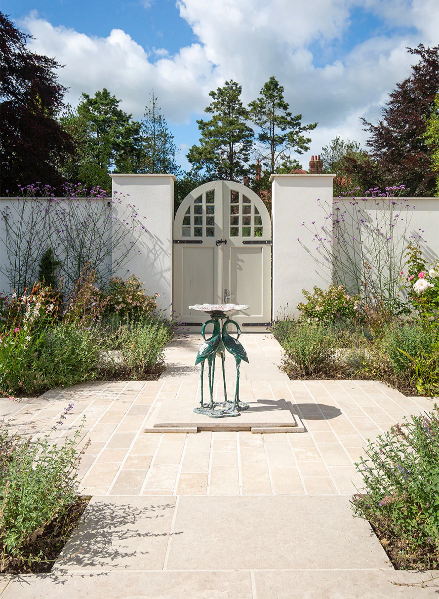 Dijon Tumbled Limestone Pavers - Image 12