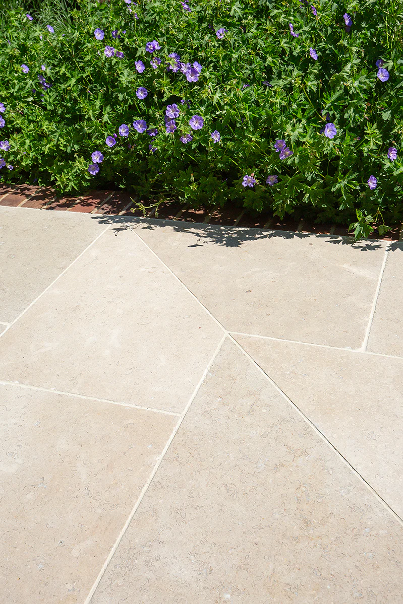 Dijon Tumbled Limestone Pavers - Image 4