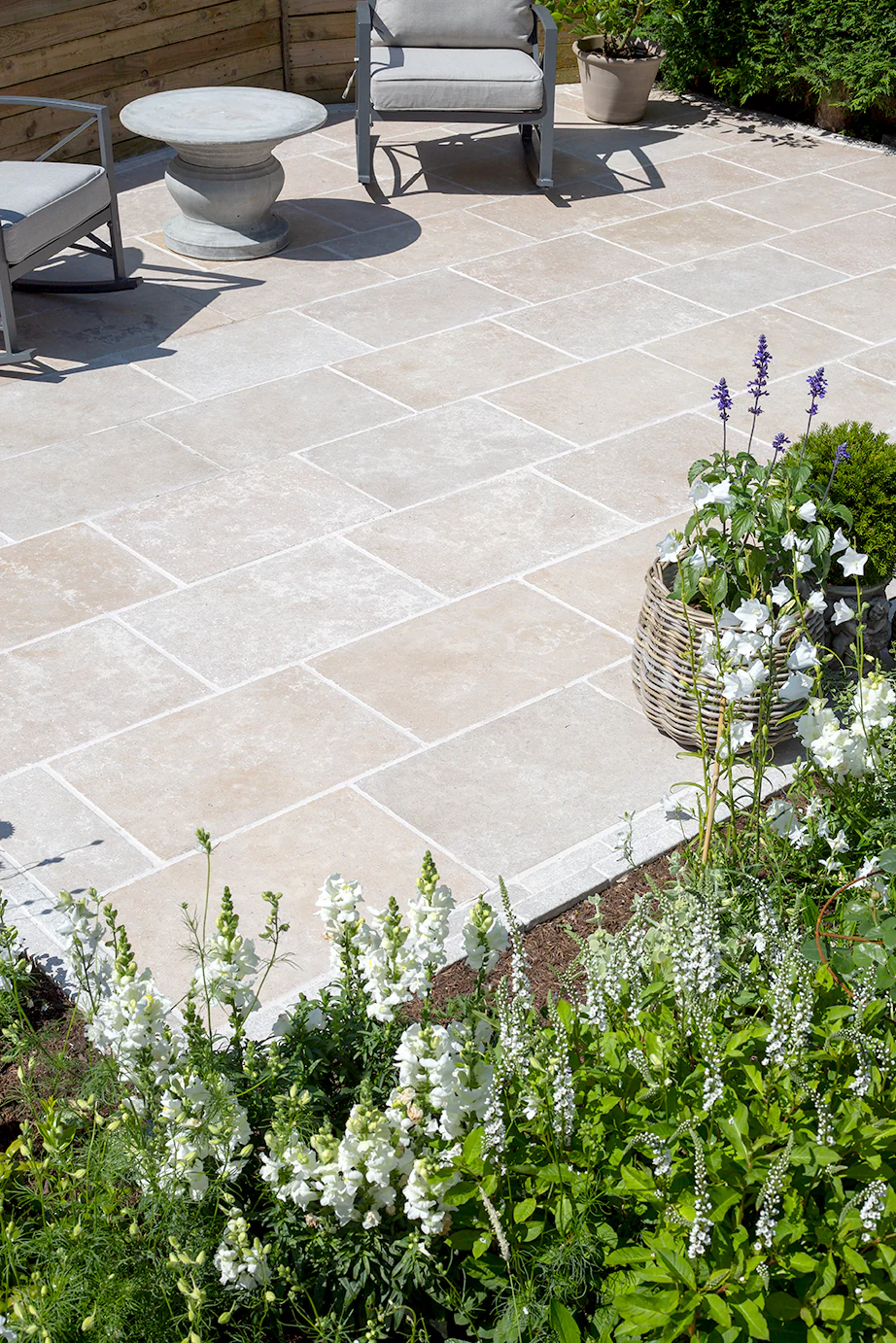 Dijon Tumbled Limestone Pavers - Image 8