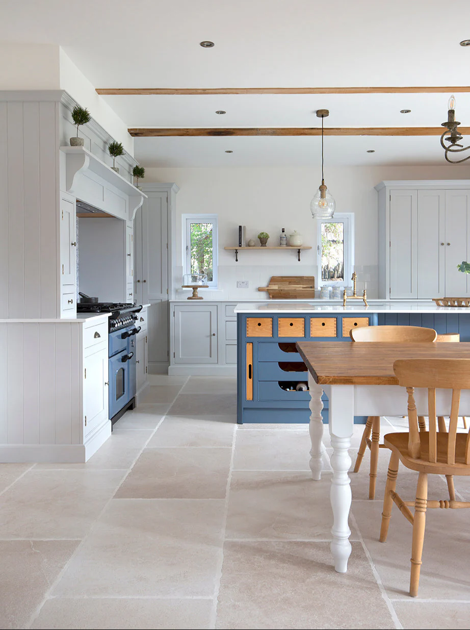 Dorchester Aged White Stone Effect Porcelain Tiles - Image 5