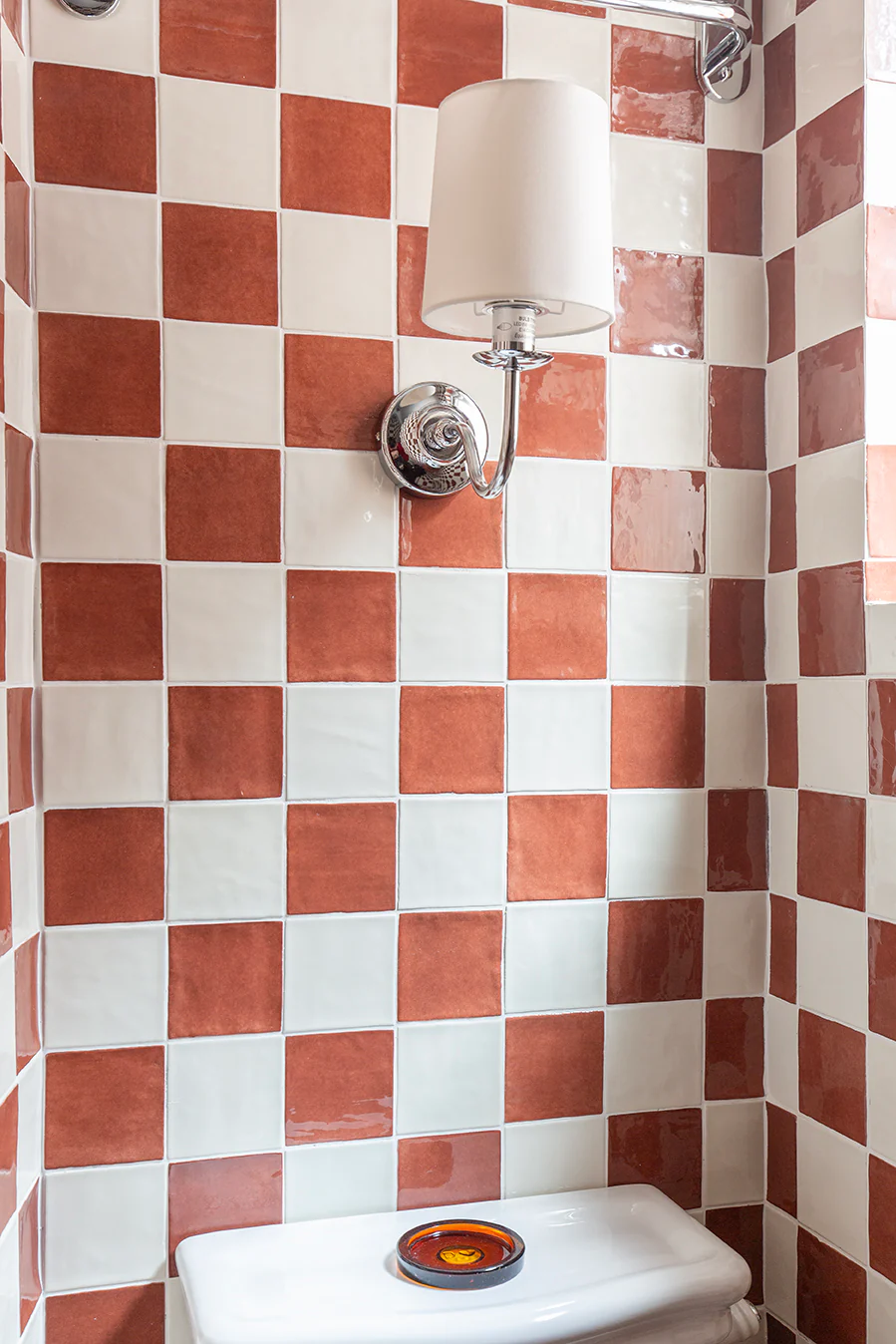 Farini Cinnamon Glazed Square Decorative Tiles - Image 10