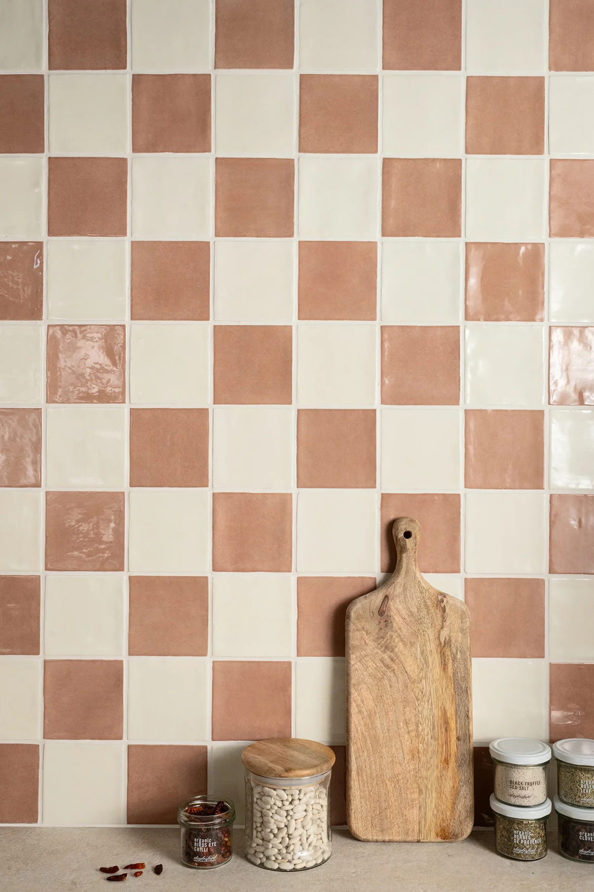 Farini Plaster Glazed Square Decorative Tiles - Image 3