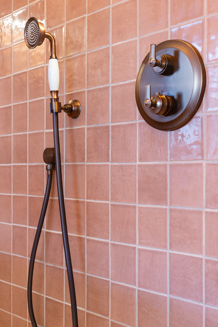 Farini Terracotta Glazed Square Decorative Tiles - Image 7