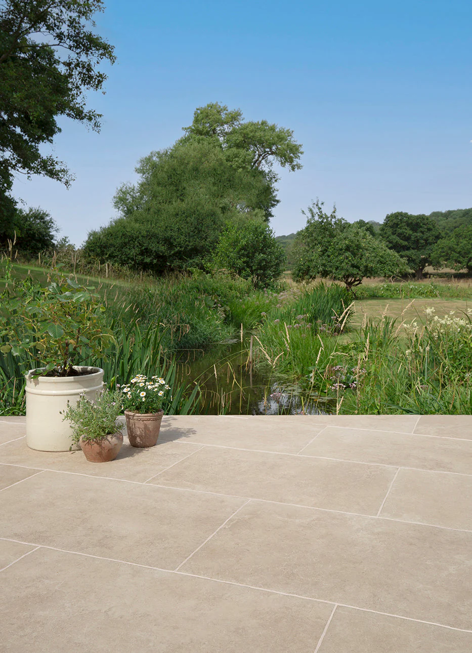 Hambleton Beige Stone Effect Porcelain Paving - Image 3