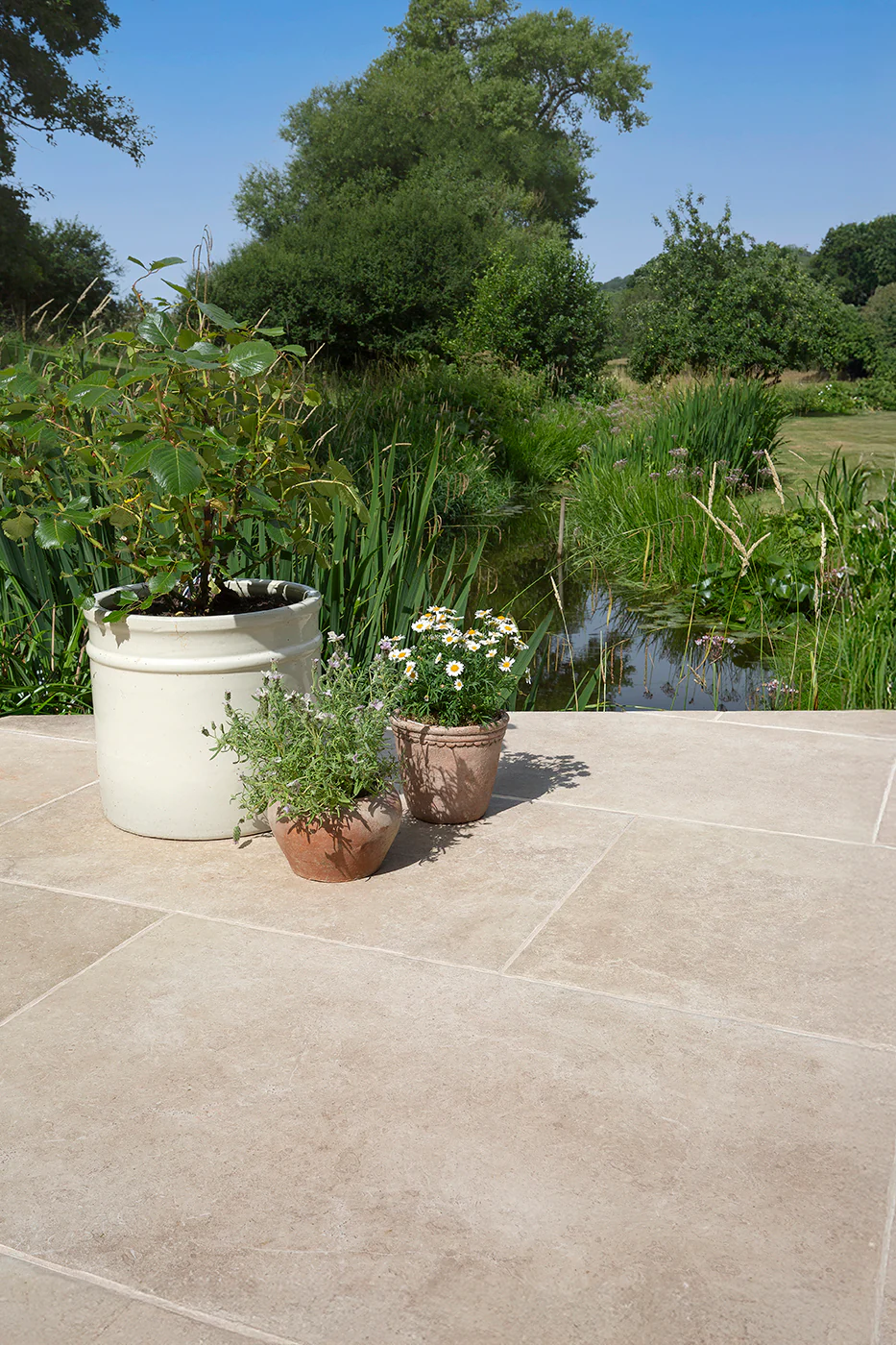 Hambleton Beige Stone Effect Porcelain Paving - Image 4