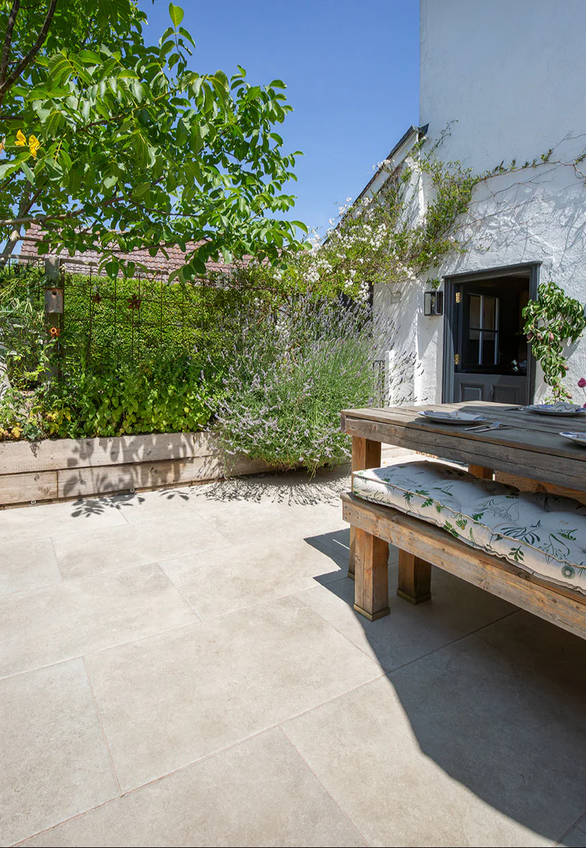 Hambleton Ivory Stone Effect Porcelain Paving - Image 3