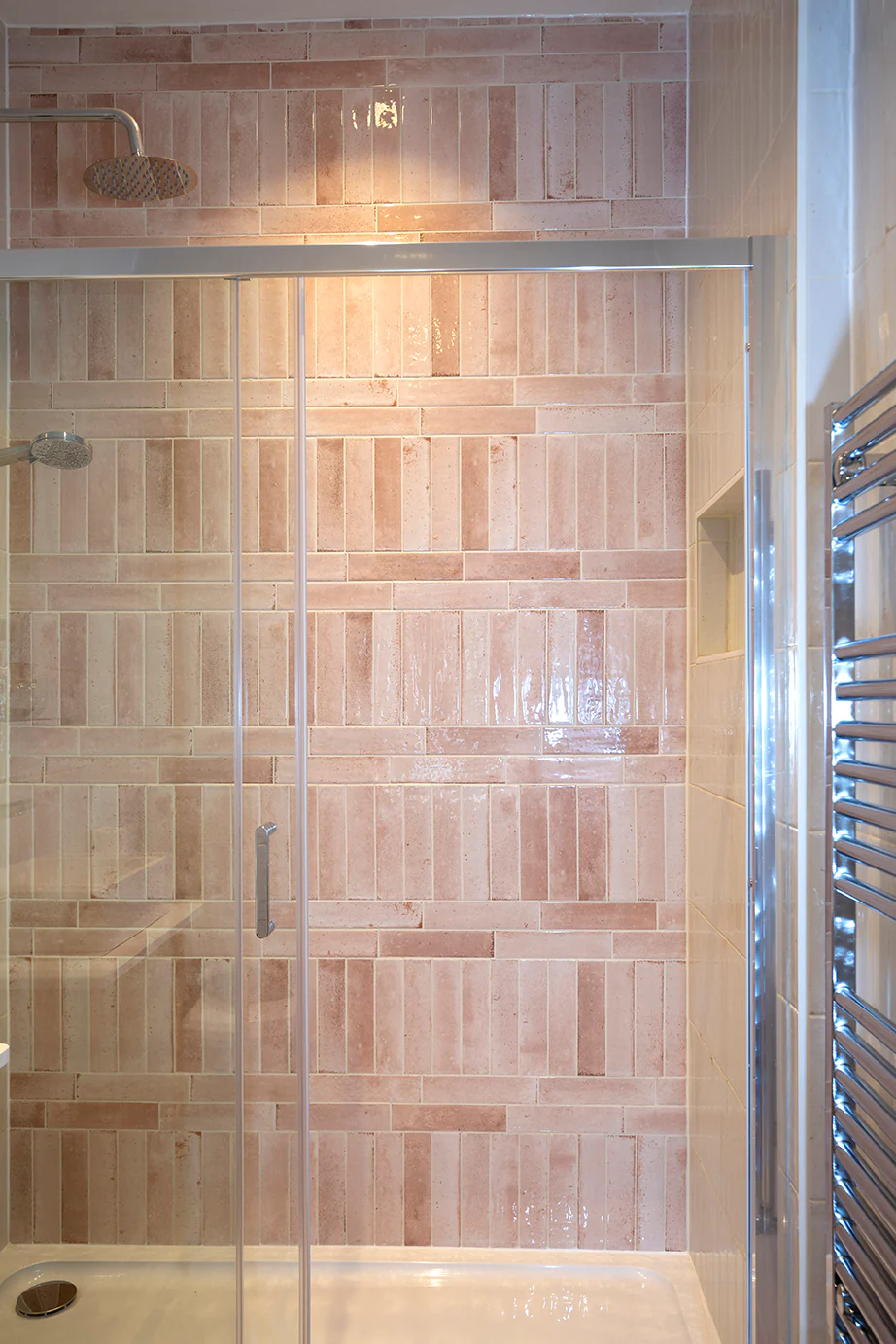 Hockley Antiqued Rose Metro Tiles - Image 3