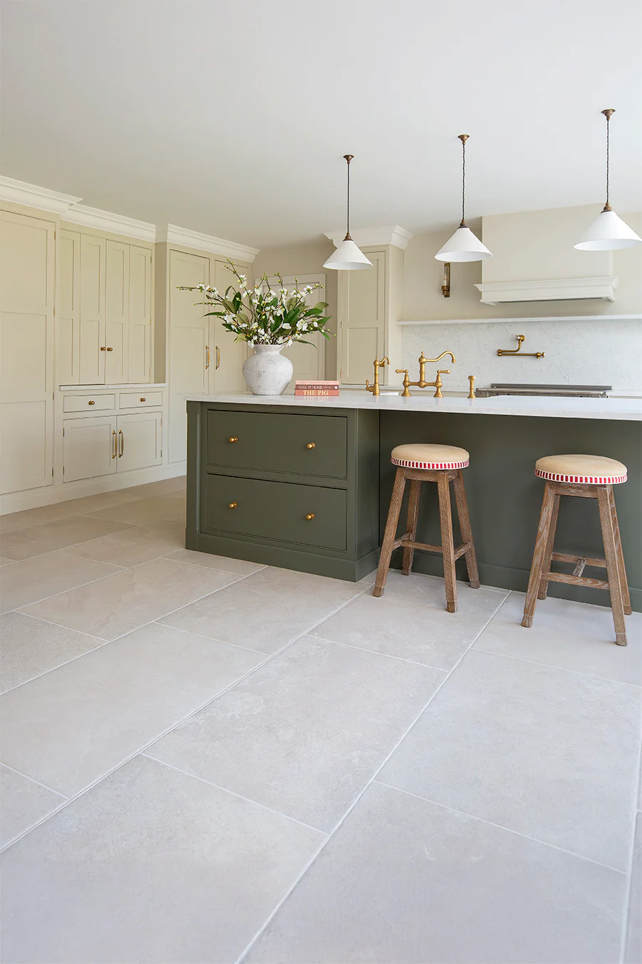 Lullington Beige Stone Effect Porcelain Tiles - Image 4