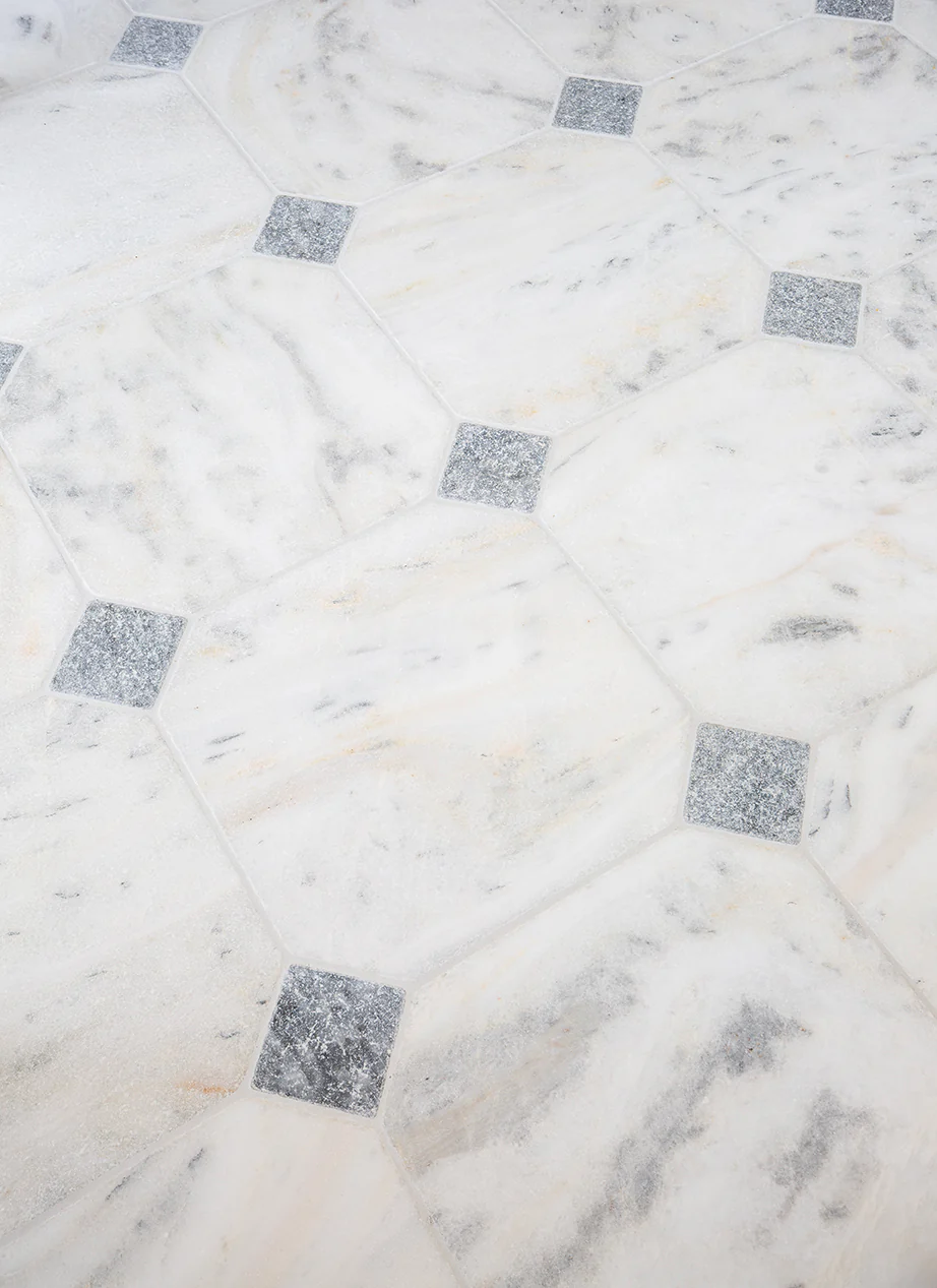Parisian Manoir Cabochon Marble Tiles - Image 12