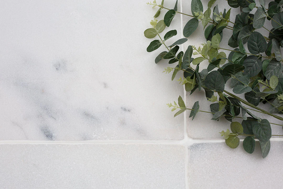 Parisian White Tumbled Marble Tiles - Image 11