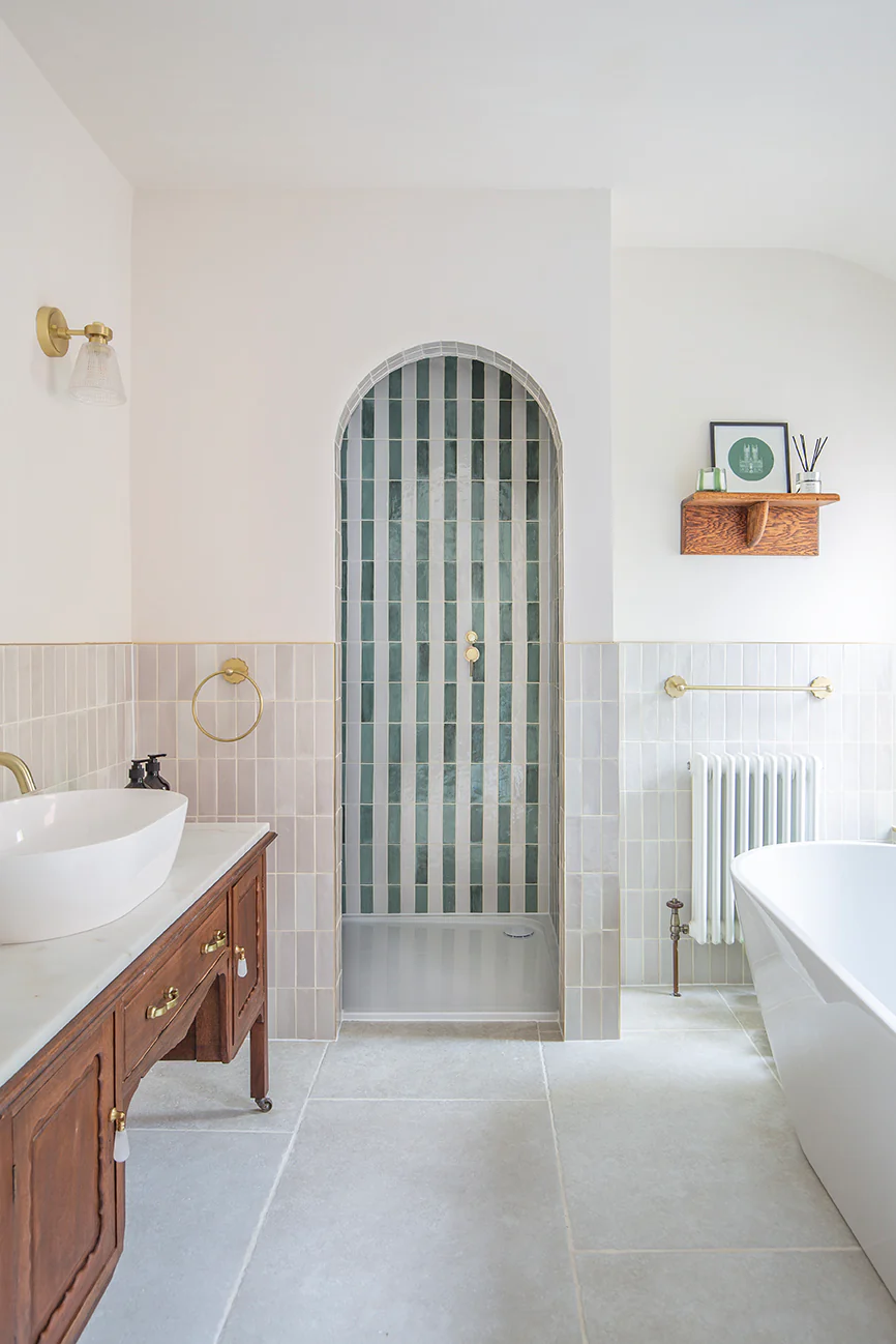 Pastello® Pistachio Gloss Metro Tiles - Image 5