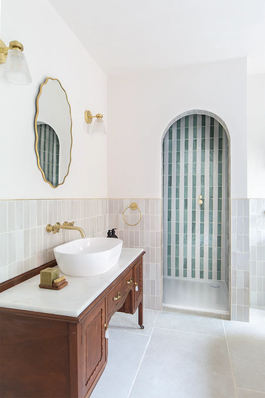 Pastello® Seashell Gloss Metro Tiles - Image 6