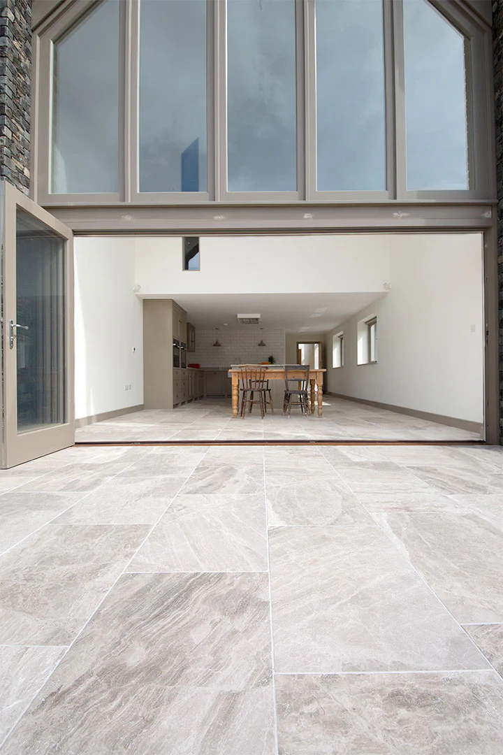 Silver Cloud Softly Worn Limestone Pavers - Image 3