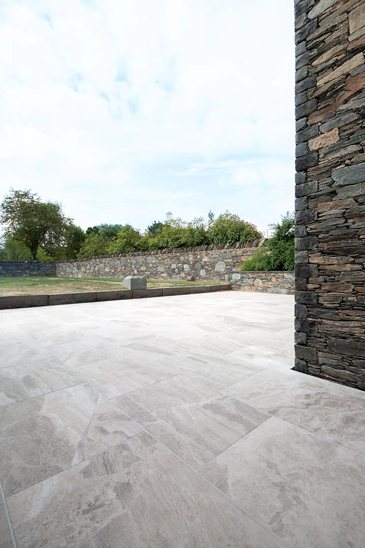 Silver Cloud Softly Worn Limestone Pavers - Image 4